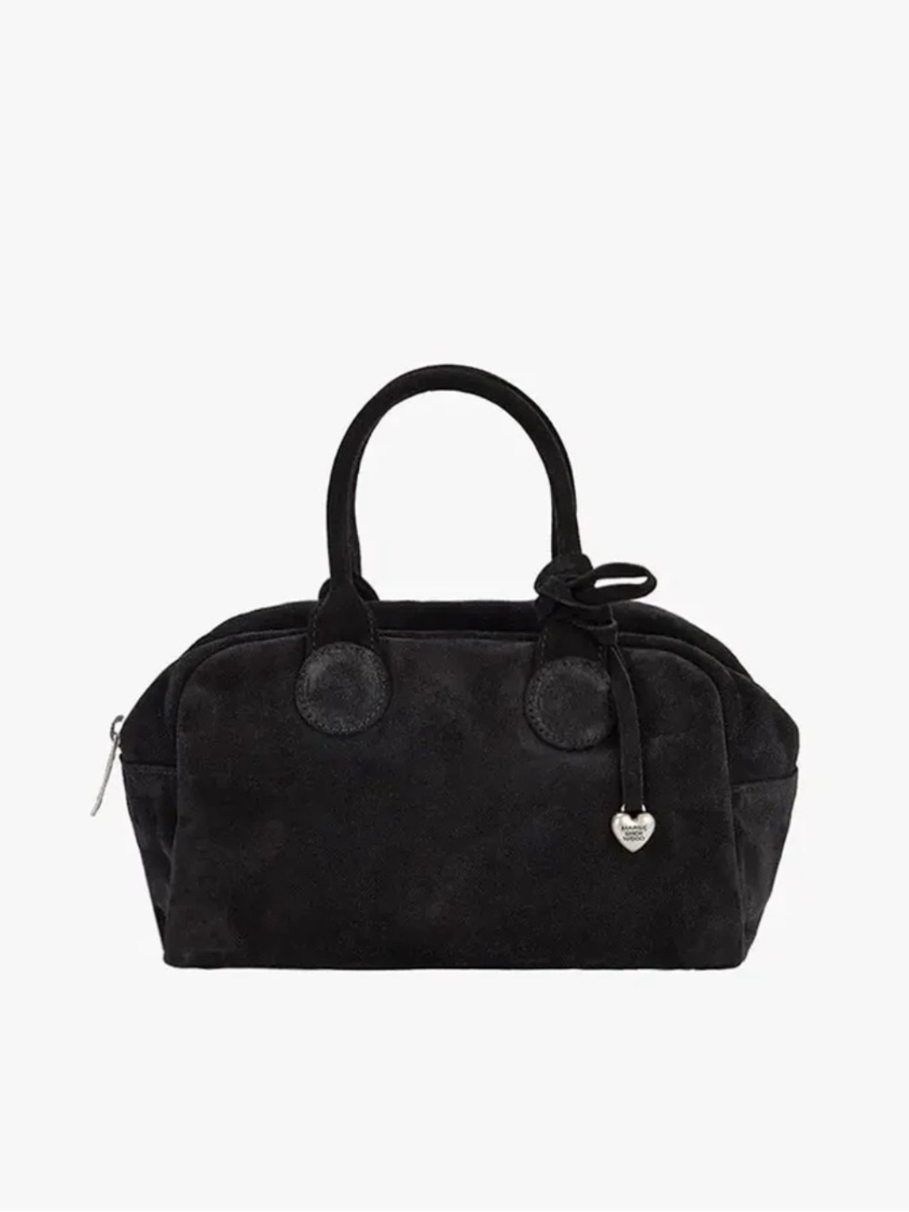 Marge Sherwood Soft Bowling Bag Black Suede